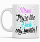 Mother's Day mug with 'Mum' design – perfect gift for moms.