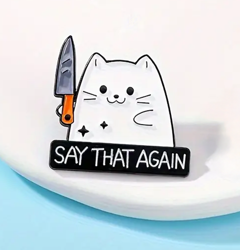 enamel pin gift