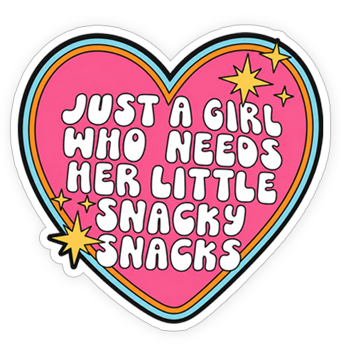 Sticker - Snacky Snacks