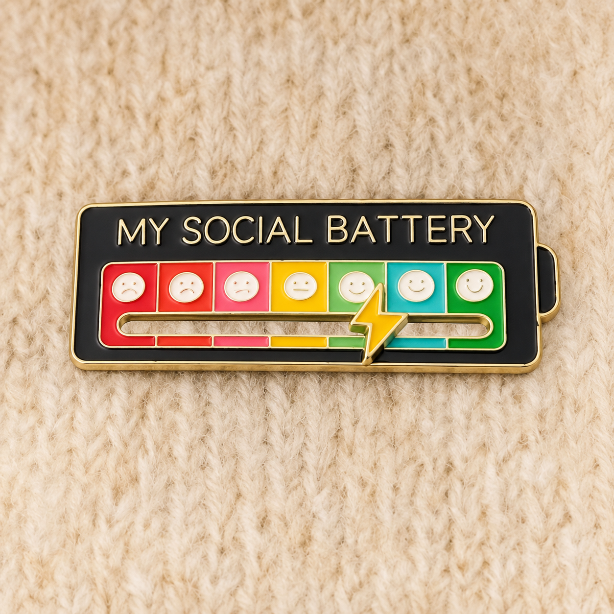 Enamel Pin - Social Bar