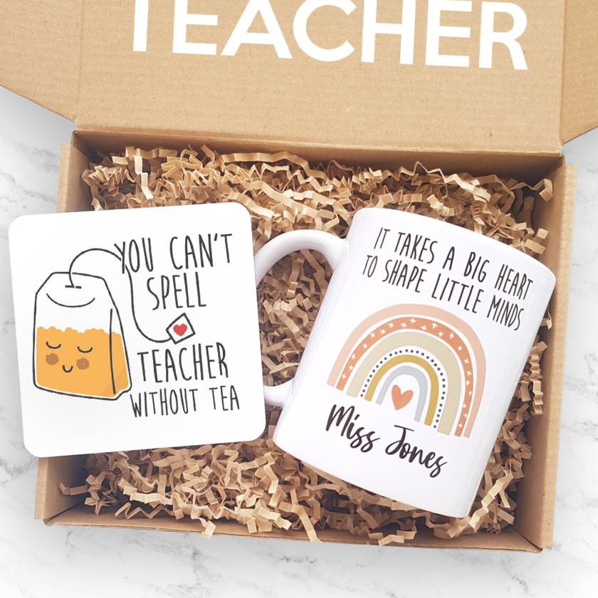 Custom Teachers Gift Box - Big Heart – i want it now