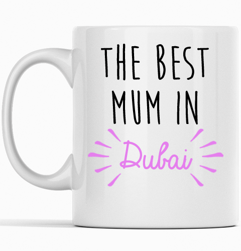 Mother's Day mug design celebrating mums, perfect for gifting in Dubai, UAE.