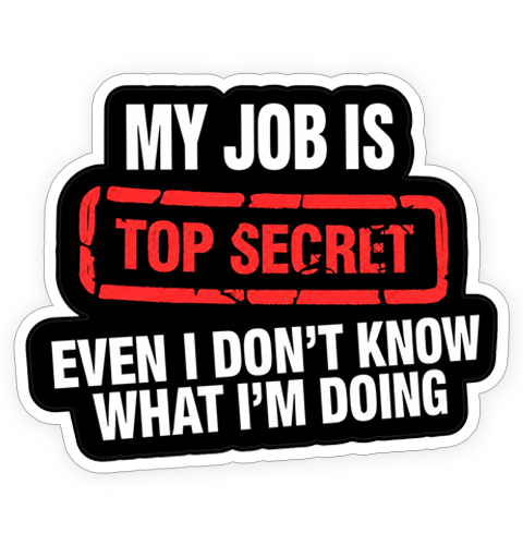 Sticker - Top Secret