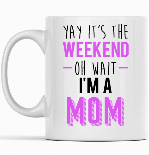 Mother's Day mug with 'Mum' design – perfect gift for moms.