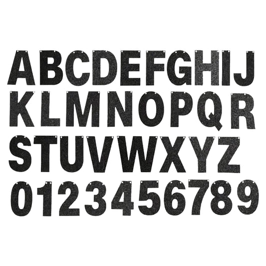 Create Your Own Letter Banner, One Letter at a Time!