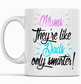 Mother's Day mug with 'Mum' design – perfect gift for moms.