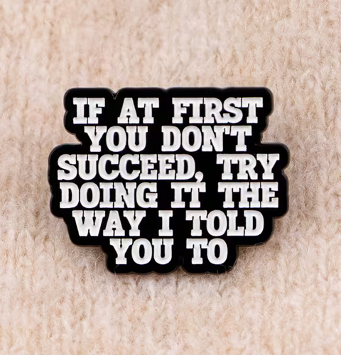 fun enamel pin