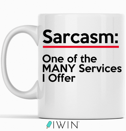 sarcasm funny office mug gift uae dubai