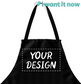 custom personalised apron chef foodie gift idea dubai uae abu dhabi him her BBQ Gifts For Men Valentines Day Gifts For Him