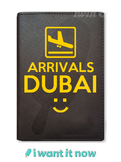 passport cover case travel made in dubai gift airport crew