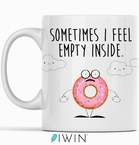 cute funny mugs gift dubai abu dhabi uae  cup donut