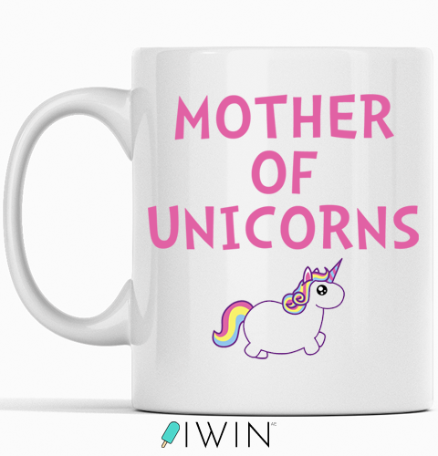 cute funny mugs gift dubai abu dhabi uae  cup mother of unicorns got