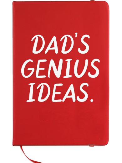 fathers day notebook dad gift idea