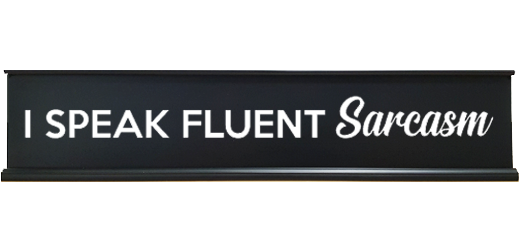 funny desk sign office gift friends family
