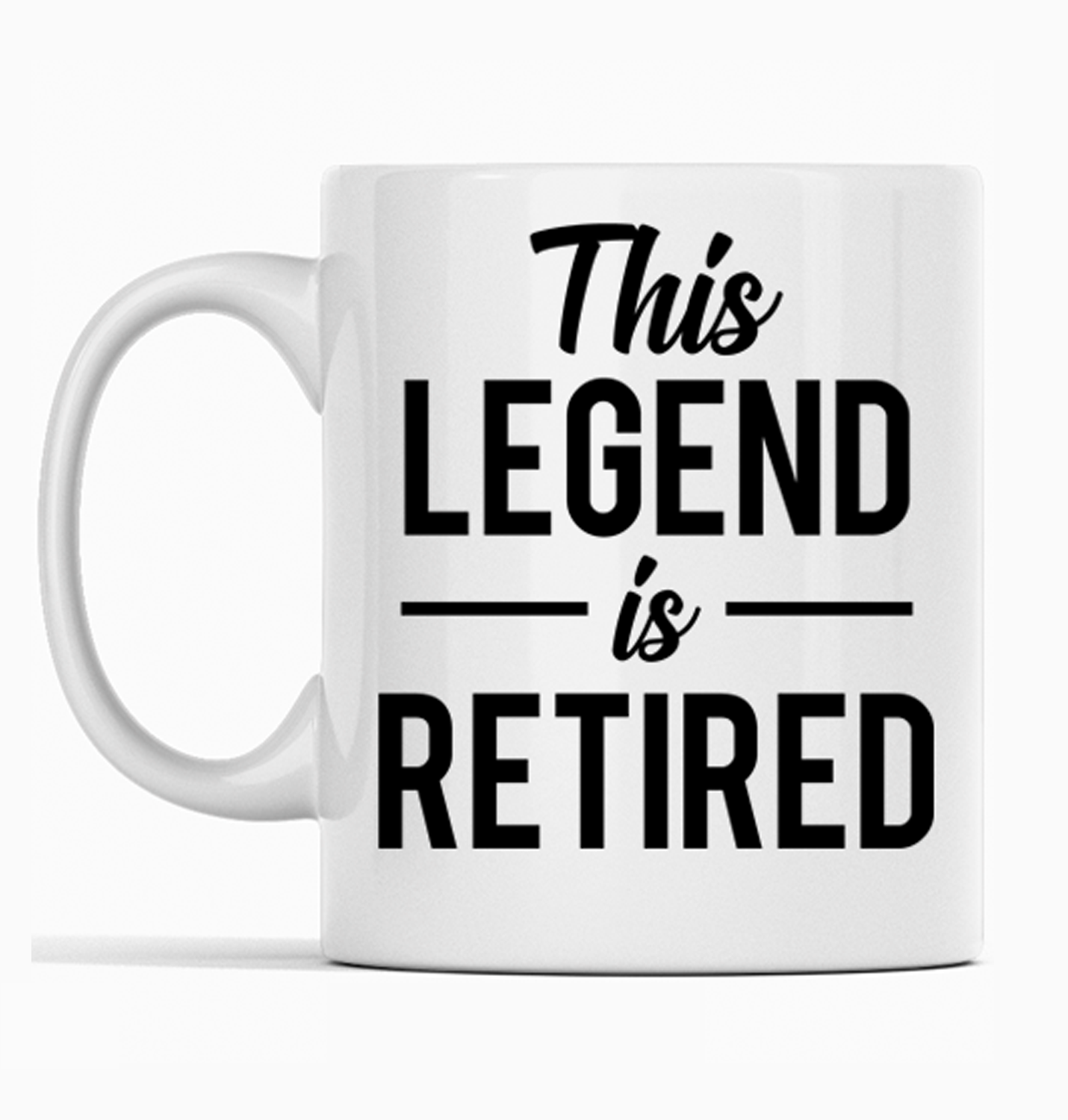 Retired Mug