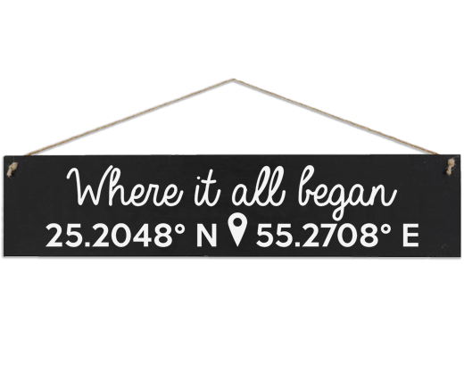 where it all began custom wooden sign gifts