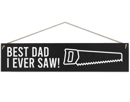 best dad gift idea fathers day wooden sign