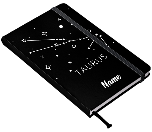 custom notebook pad gift dubai abu dhabi uae star sign zodiac